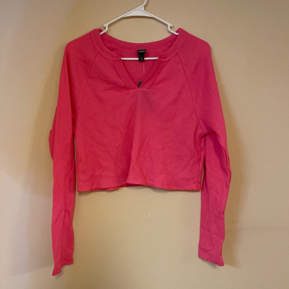 Wild Fable Long Sleeved Crop Top